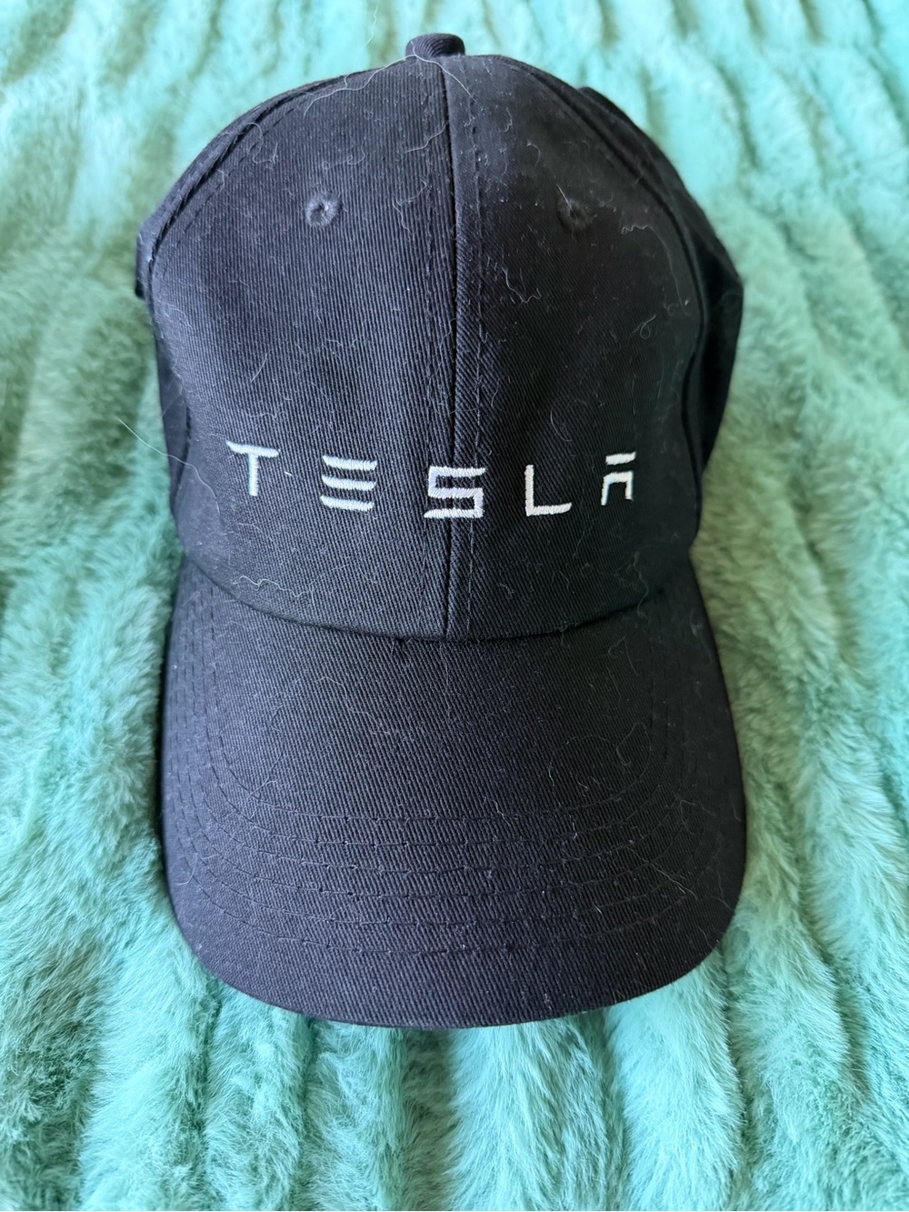 Tesla Black Ball Cap